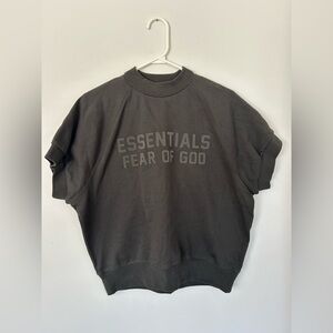 Fear of God Essentials Kids Short Sleeve Sweater Size 12